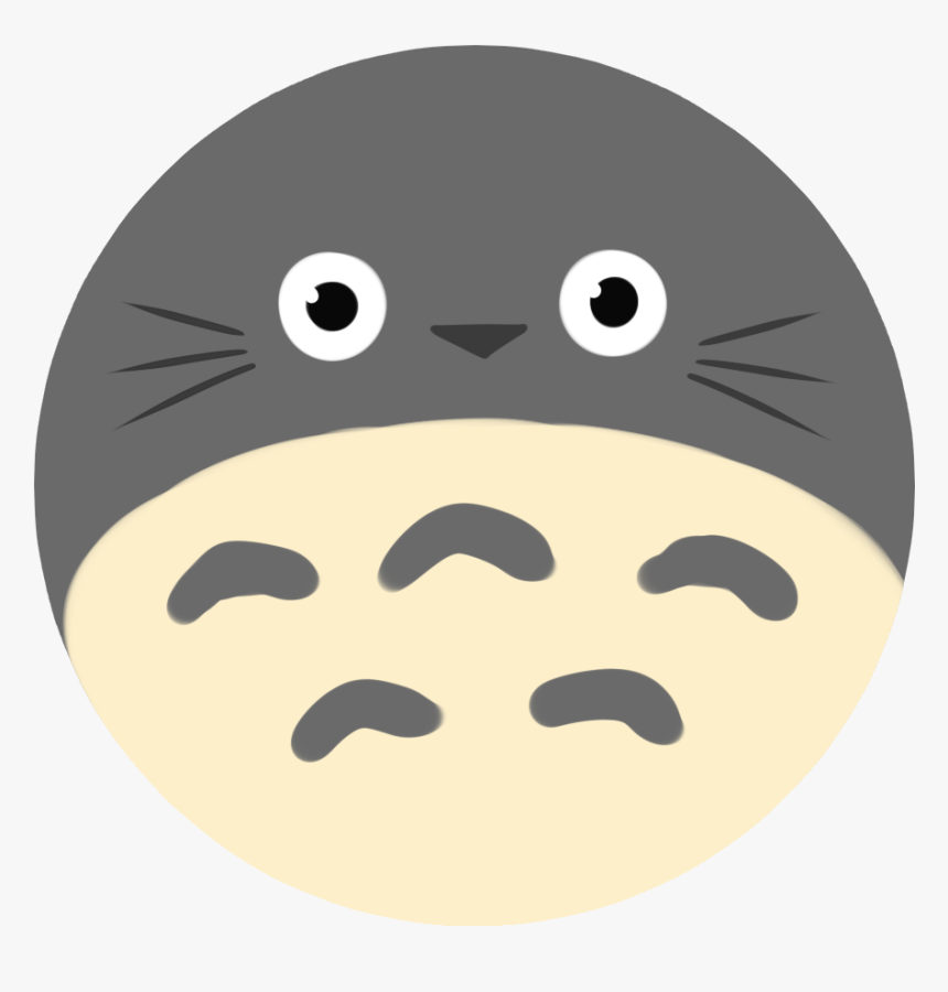 Transparent Totoro Icon Png - Totoro No Face Png, Png Download, Free Download