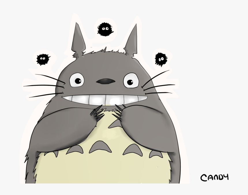 Totoro By Candyelmo On Svg Freeuse - Totoro Png, Transparent Png, Free Download