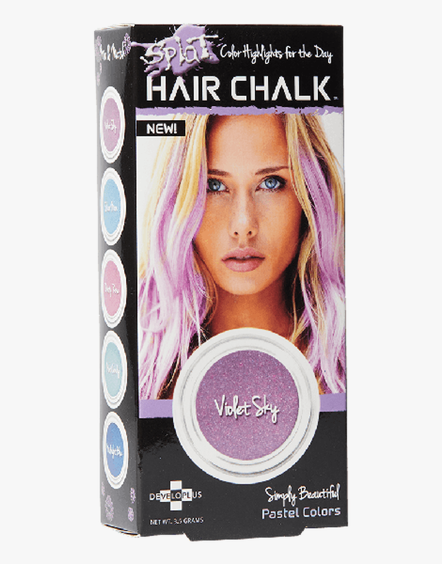Splat Hair Chalk, Violet Sky - Splat Hair Chalk Violet Sky, HD Png Download, Free Download
