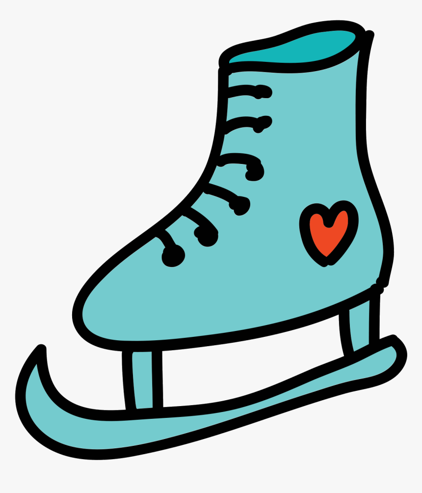 Ice Skating Cartoon Transparent, HD Png Download, Free Download