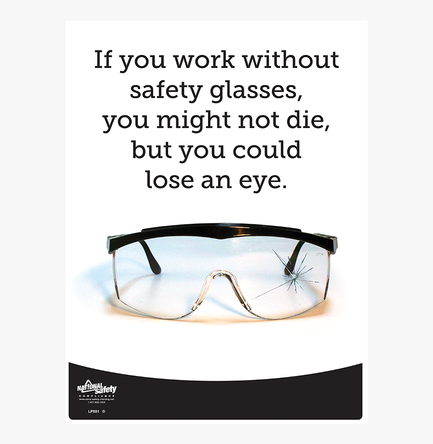 Eye Protection Awareness Safety Poster, HD Png Download, Free Download