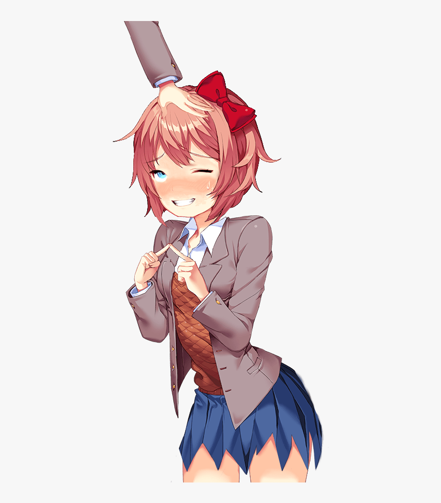 Monika Doki Doki Png -sayori Doki Doki Png, Transparent - Doki Doki Literature Club Sayori Png, Png Download, Free Download