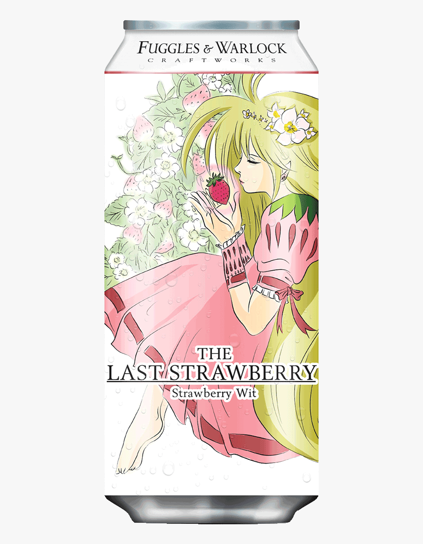 Fuggles & Warlock The Last Strawberry Wit 473 Ml - Fuggles And Warlock Strawberry Wit, HD Png Download, Free Download