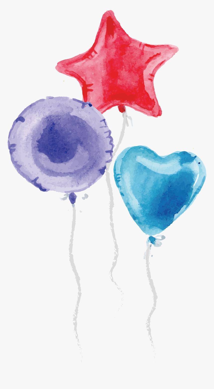 Painting Party Balloon Design - Balloon Paint Png, Transparent Png, Free Download