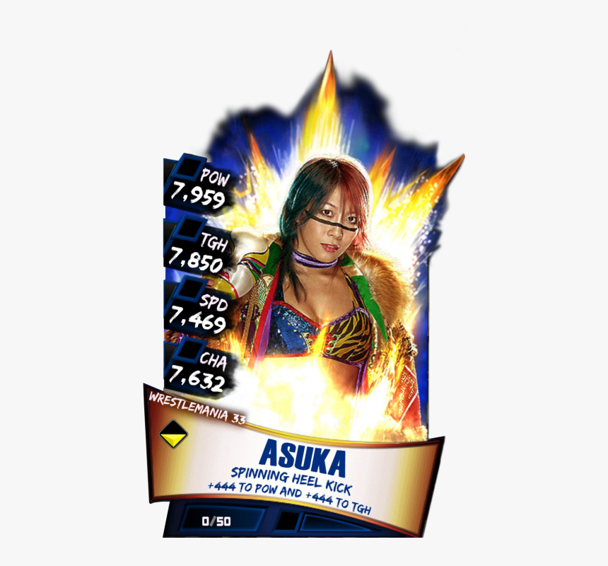 Transparent Asuka Wwe Png - Wwe Supercard Alexa Bliss, Png Download, Free Download