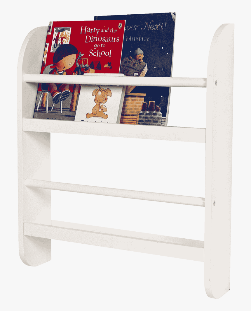 Transparent Bookcase Png - Children's White Wall Bookshelf, Png Download, Free Download