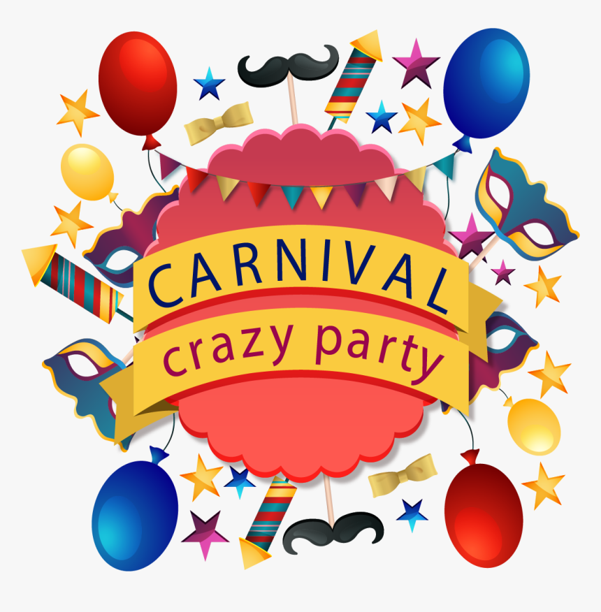 Transparent Carnival Clip Art - Carnival Party Clip Art, HD Png Download, Free Download