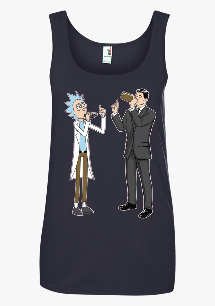 Rick And Archer Drink Wine Shirt, Hoodie, Tank - Archer Rick Drinking Buddies, HD Png Download, Free Download