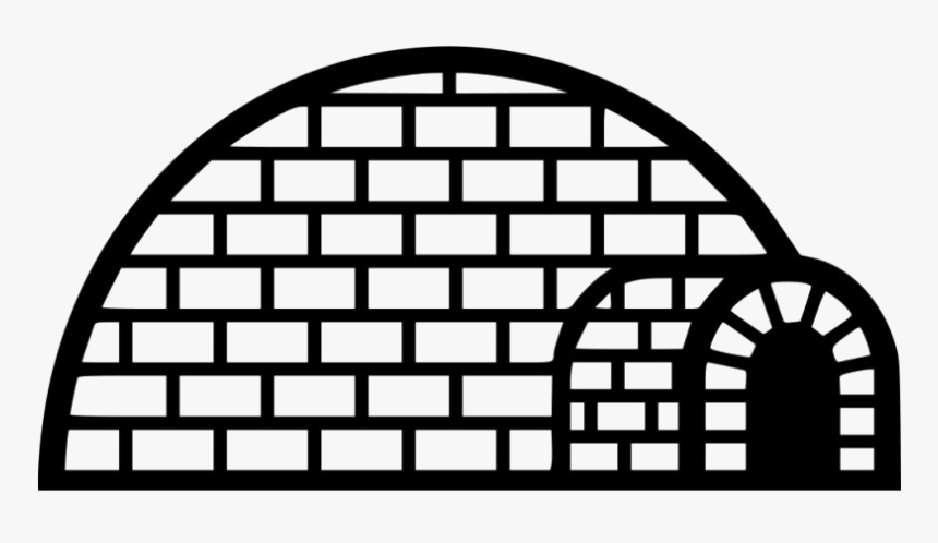 Igloo Png Free Download - Circle With Horizontal Lines, Transparent Png, Free Download