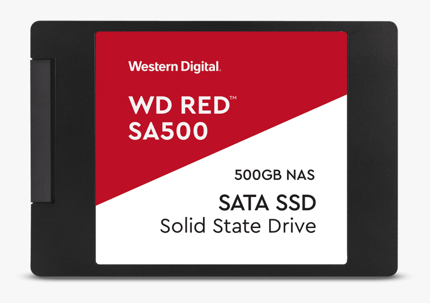 Wd Red™ Sa500 Nas Sata Ssd 500gb - Wd Red Hard Drive, HD Png Download, Free Download