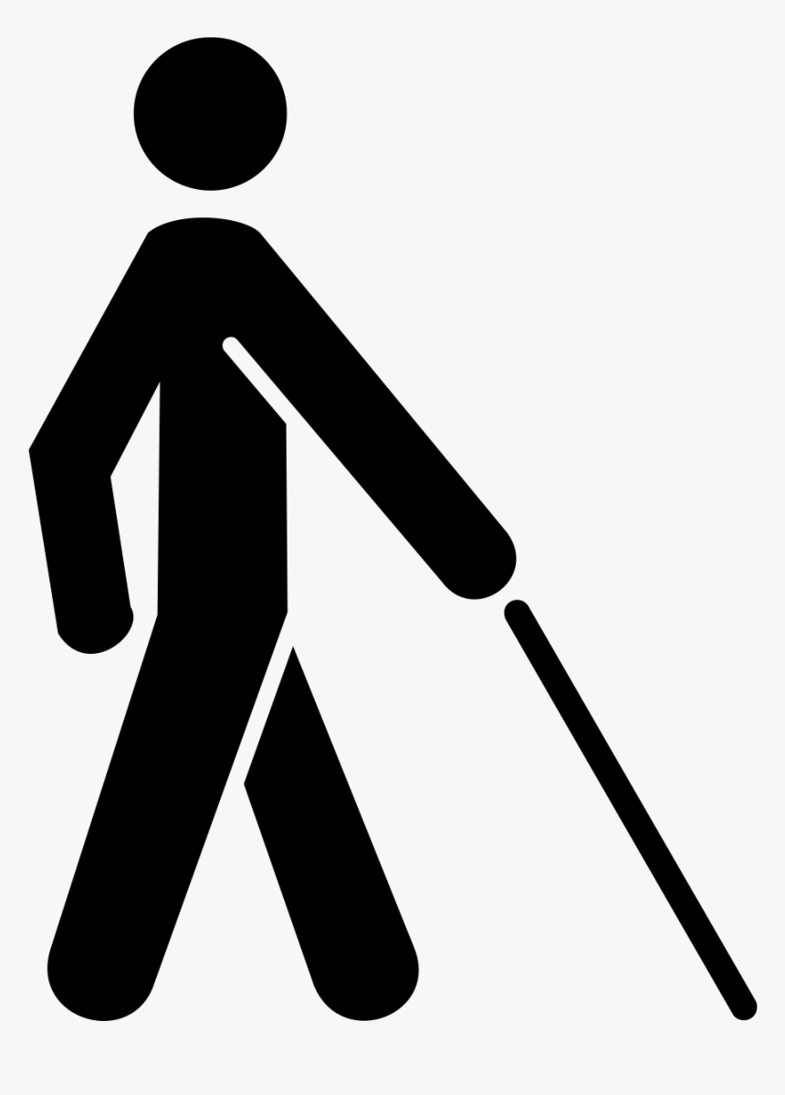 Clip Art Blind Person, HD Png Download, Free Download