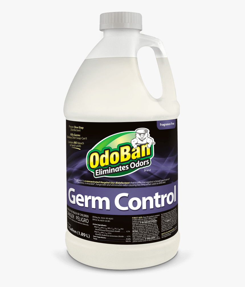 Odoban Germ Control Concentrate - Bottle, HD Png Download, Free Download