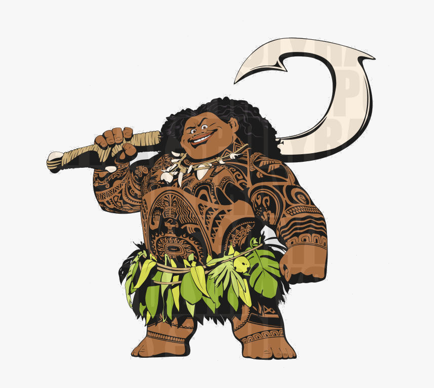 Moana Cliparts For Free Clipart Maori People And Use - Maui Moana, HD Png Download, Free Download
