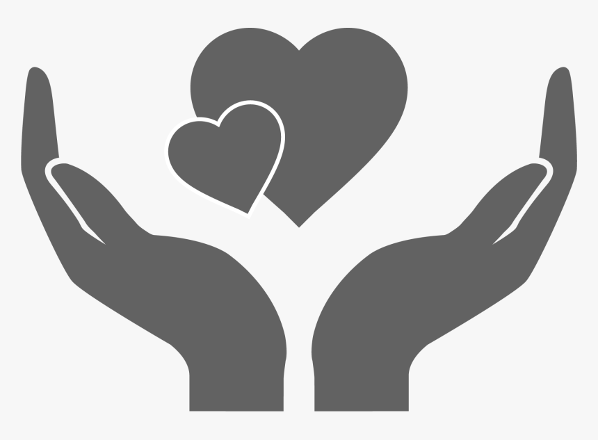 Foundation Vehicle Leasing United States Of America - Silhouette Heart In Hands, HD Png Download, Free Download