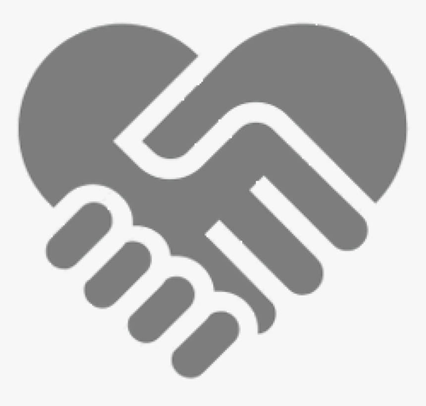 Heart Logo - Heart Handshake Icon, HD Png Download, Free Download