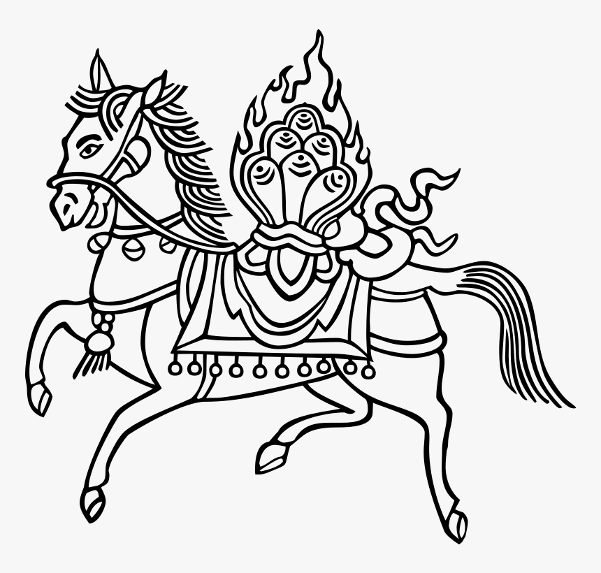 Buddhist Wind Horse, HD Png Download, Free Download