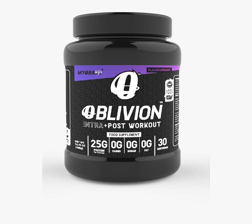 Oblivion - Blackcurrant - Eddie Hall Supplements Oblivion, HD Png Download, Free Download