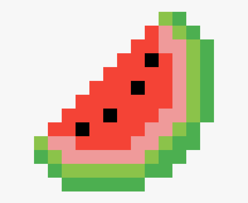 Pixel Art Watermelon, HD Png Download, Free Download