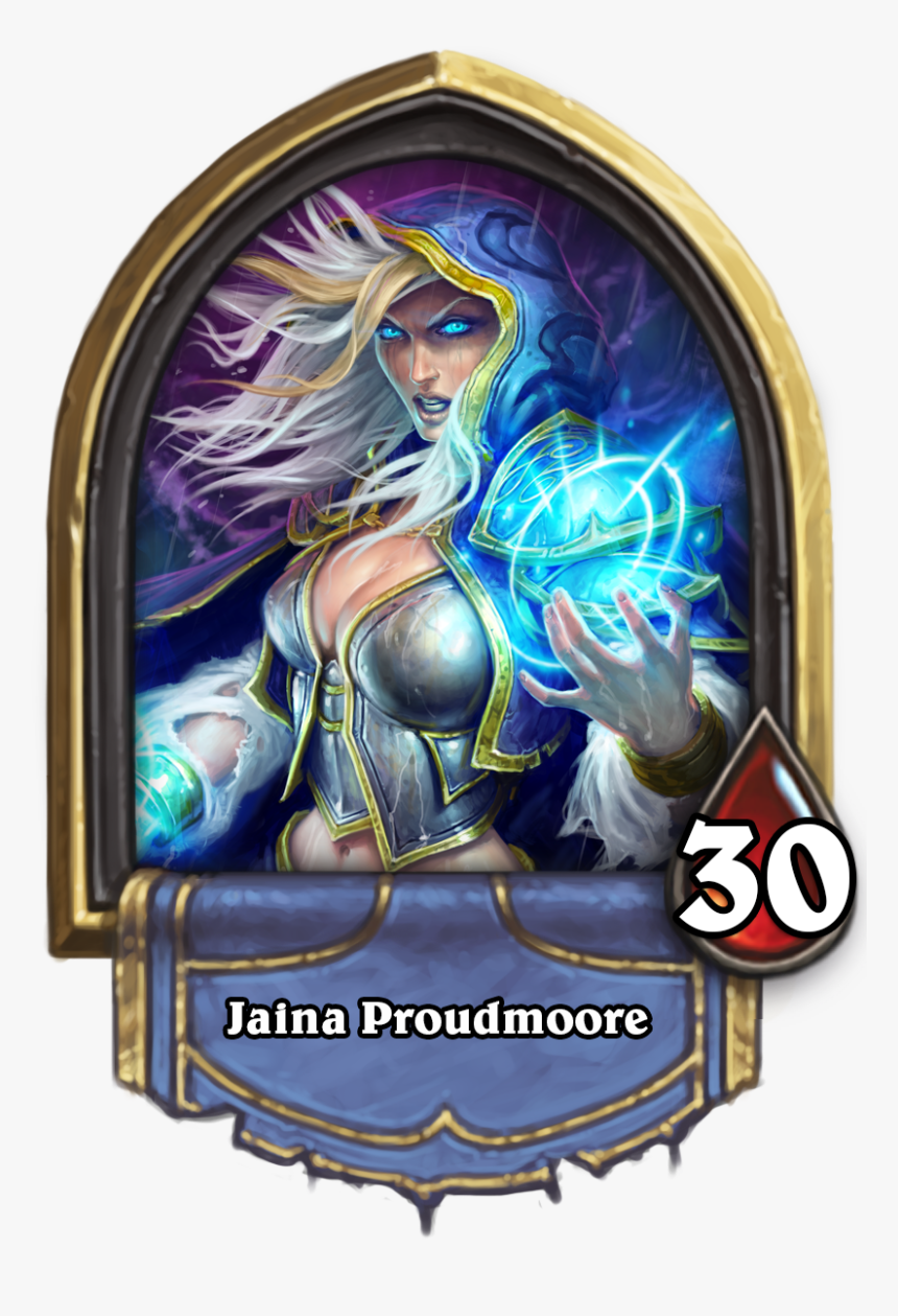 Jaina Proudmoore Hearthstone Art, HD Png Download, Free Download