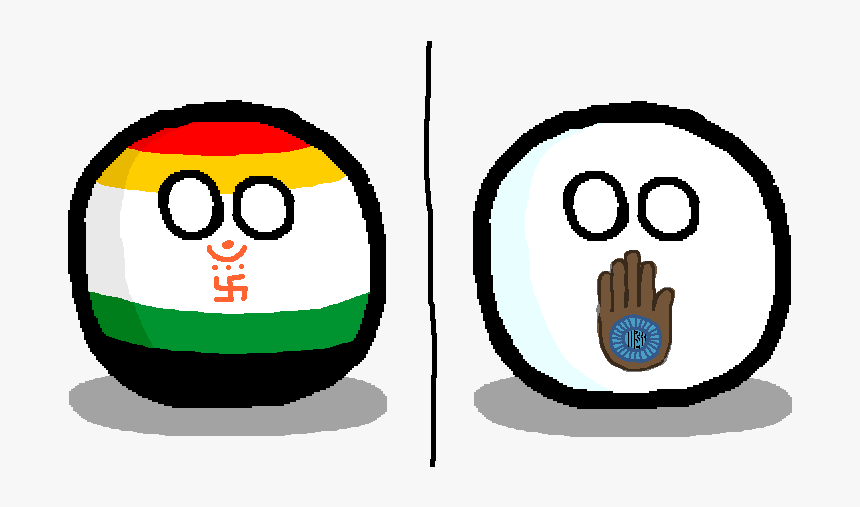 The Two Jainismballs - Countryball Bosnia And Herzegovina, HD Png Download, Free Download