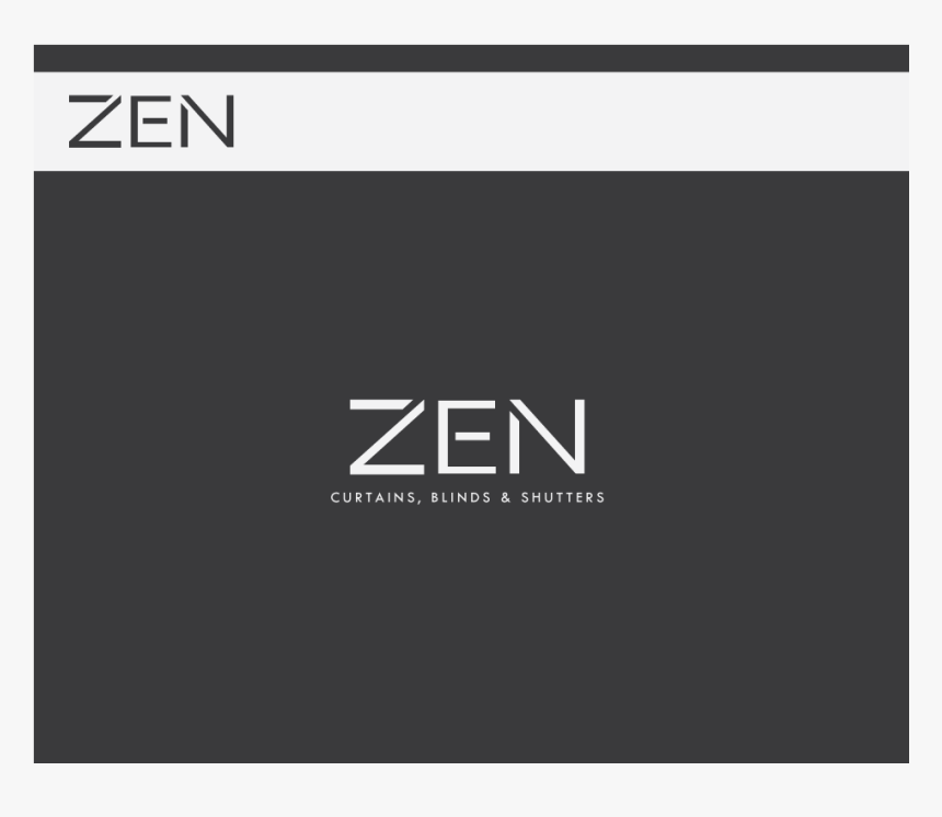 Logo Design By Sunny For Zen Curtains & Blinds - Multimedia Software, HD Png Download, Free Download