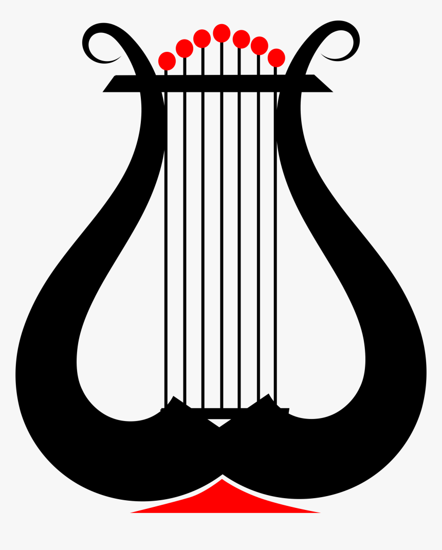 Clip Art Lira Musical Instrument - Lyre Png, Transparent Png, Free Download