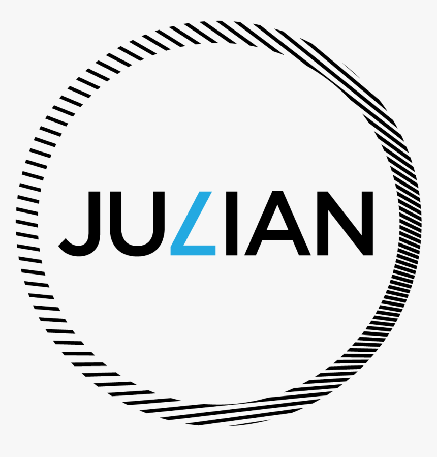 Julian-logo Blackblue - Circle, HD Png Download, Free Download