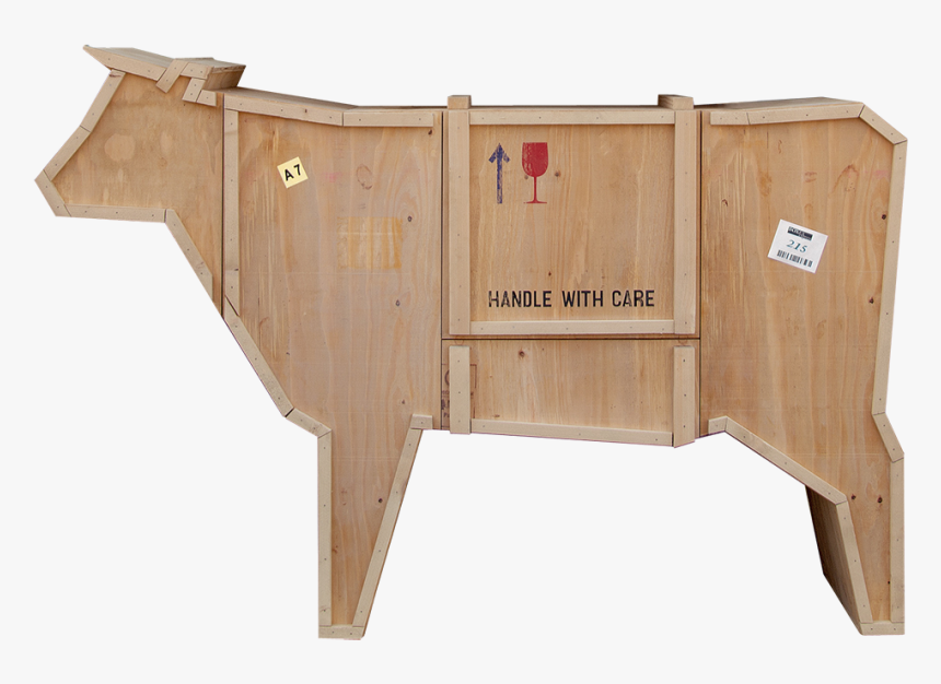 Sending Animals Wooden Furniture, Cow-0 - Seletti Sending Animals Wooden Furniture, HD Png Download, Free Download
