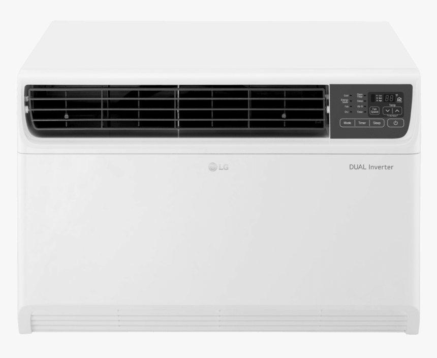 Lg 18,000 Btu Dual Inverter Smart Window Air Conditioner - Lg Inverter Aircon Window Type, HD Png Download, Free Download