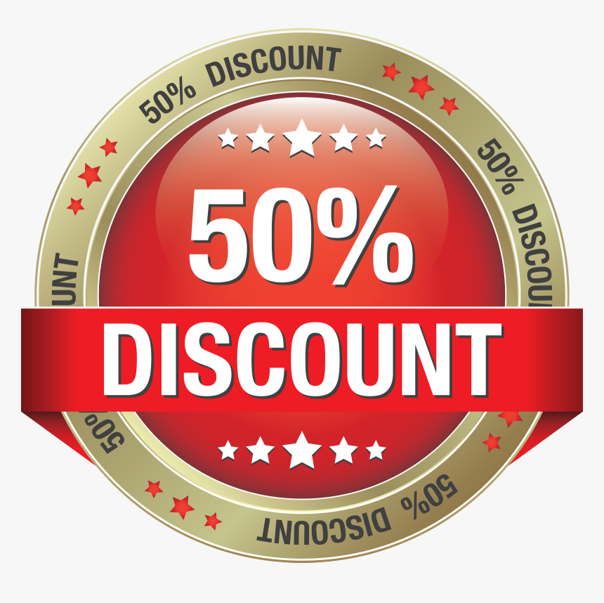 Upto 50% Discount On Bathroom Cleaning - 50% Discount Images In Png, Transparent Png, Free Download