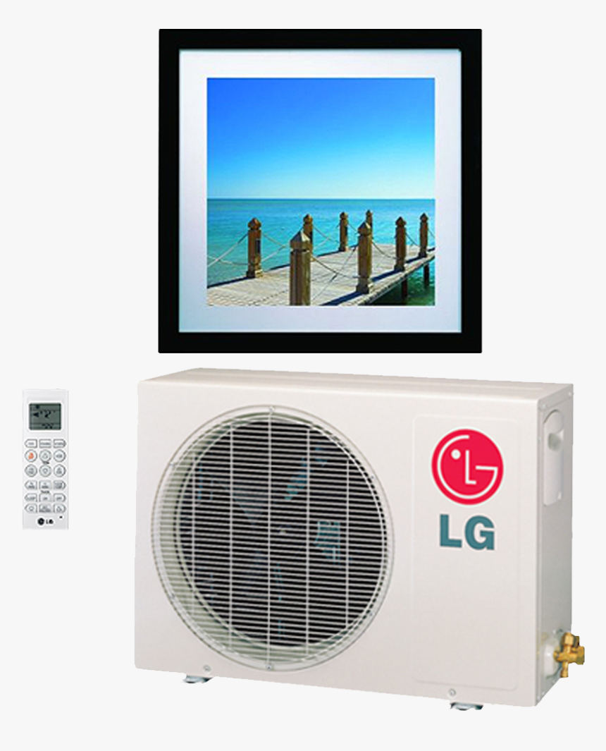 Heat Pump - Lg Air Conditioner Outdoor Unit, HD Png Download, Free Download