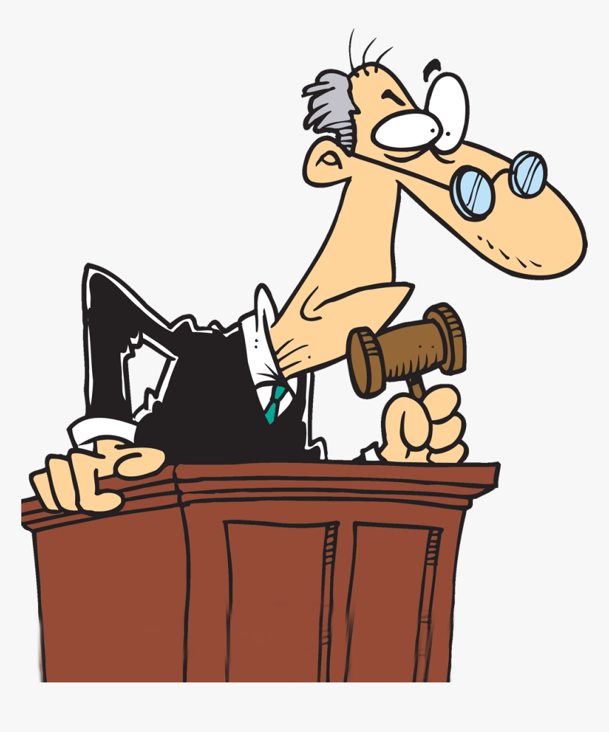 Judge Cartoon Image - Judge Clipart Transparent Background, HD Png Download, Free Download