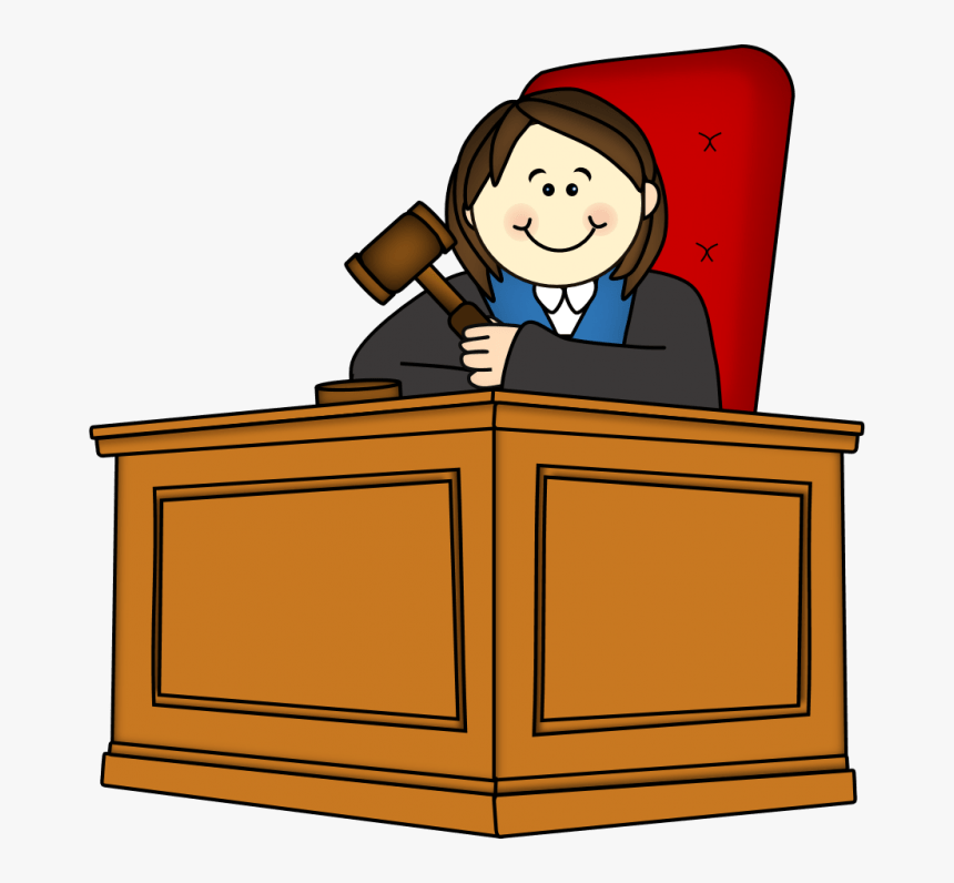 Clip Art Clipart Of Court - Courtroom Clipart, HD Png Download, Free Download