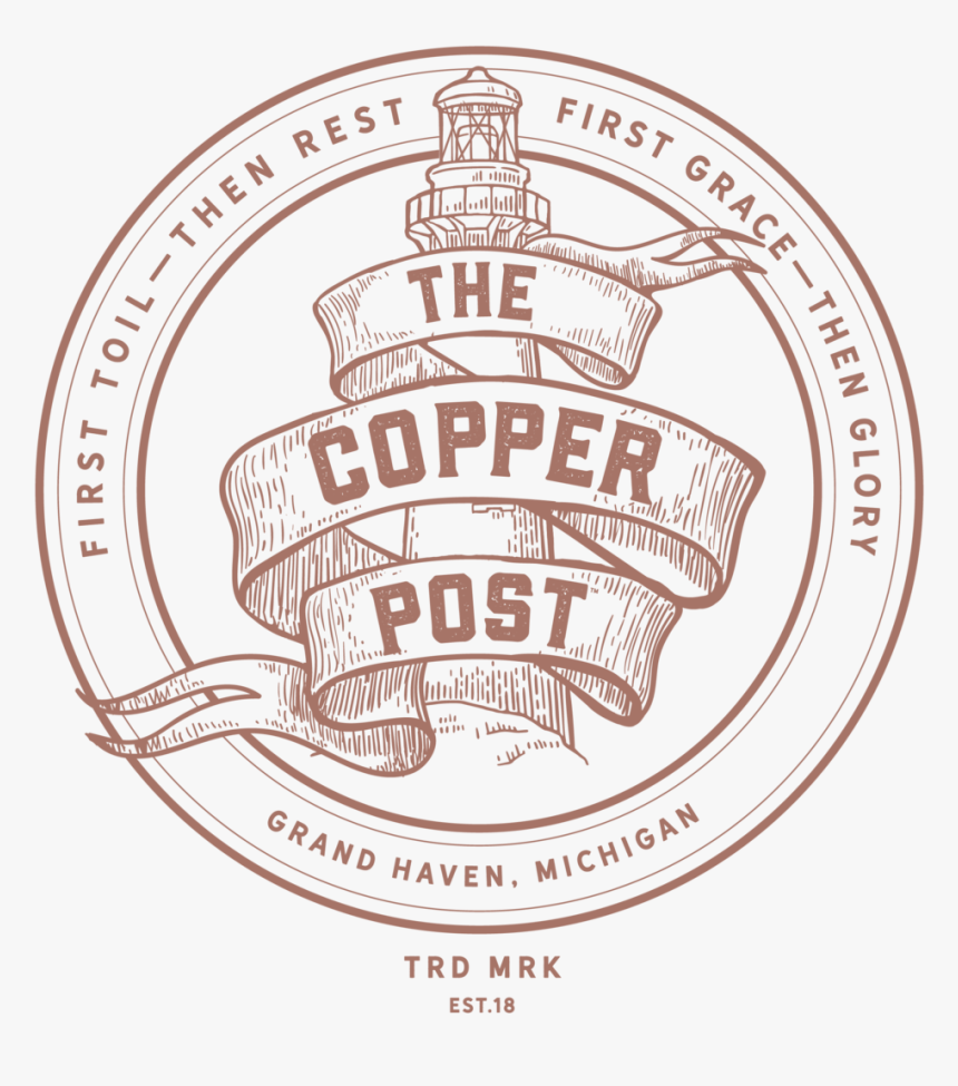 Cpg18 Copperpost-logo Full Simple Gold - Back Of A Nickel, HD Png Download, Free Download