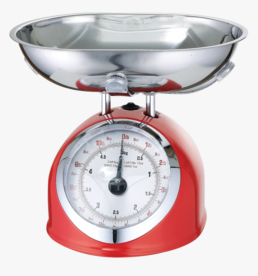 Mechanical Kitchen Scale - Kitchen Weighing Scale Png, Transparent Png, Free Download