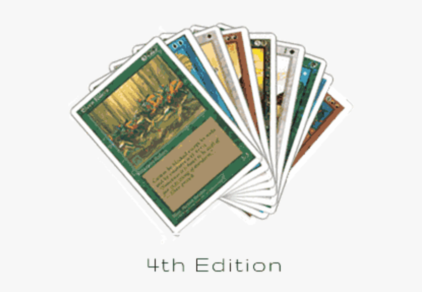 Mtg 4th Edition - Collectible Card Game, HD Png Download, Free Download