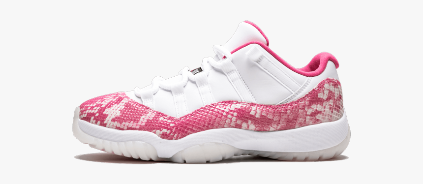 Wmns Air Jordan 11 Retro Low "pink Snakeskin - Jordan 11 Lows, HD Png Download, Free Download