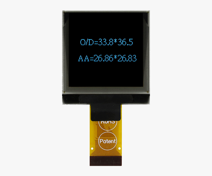 5 Oled Display 128x128, Oled, Display 128x128, Rex128128a - Led Display, HD Png Download, Free Download