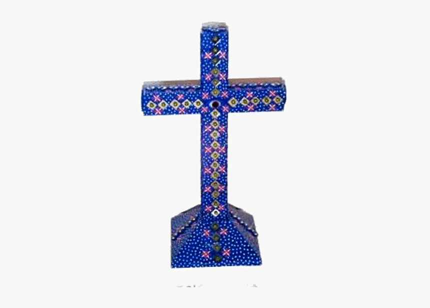 Cruz Azul Con Cuchis Y Flores - Jewish Christian Muslim Symbol, HD Png Download, Free Download
