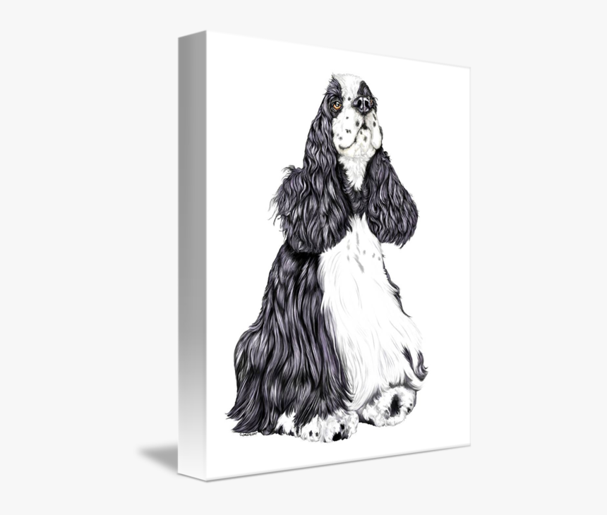Clip Art Parti Portrait By Cindy - Cavalier King Charles Spaniel, HD Png Download, Free Download