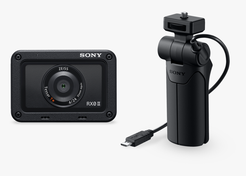 Rx0 Ii Premium Tiny Tough Camera Kit With Vctsgr1 , - Sony Vct Sgr1 Shooting Grip, HD Png Download, Free Download