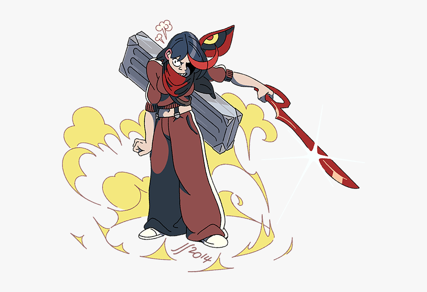 Kill La Kill Ryuko In A Cloak, HD Png Download, Free Download