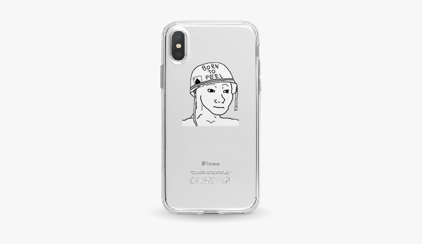 Born To Feel Wojak - Mobile Phone Case, HD Png Download, Free Download