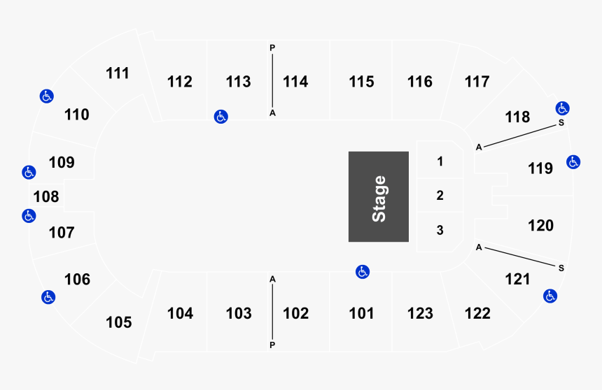 State Farm Arena Seating , Png Download - State Farm Arena Seating Chart, Transparent Png, Free Download