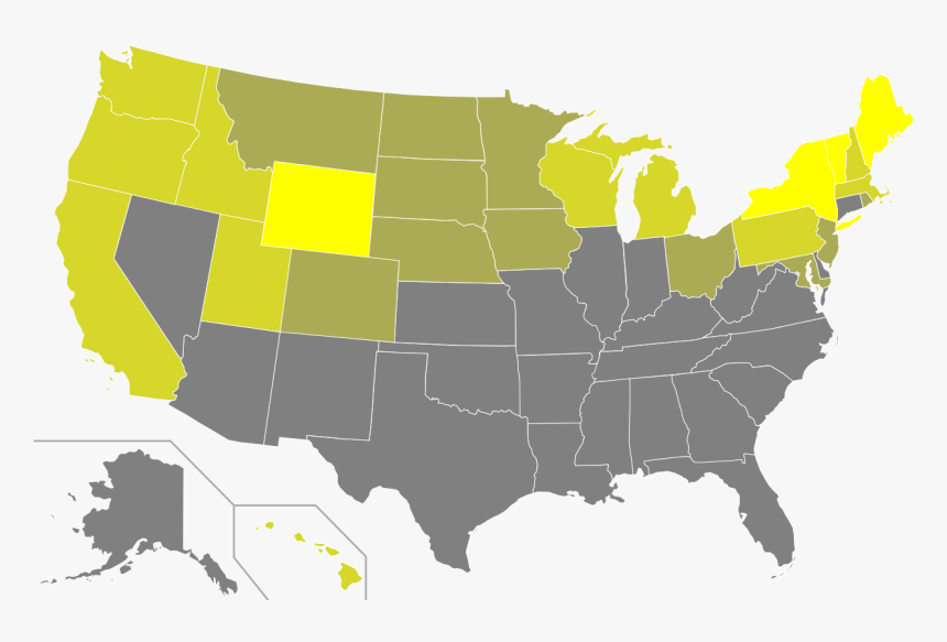 113th Congress Senate Map, HD Png Download, Free Download