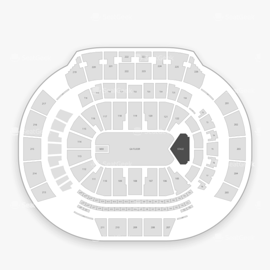 State Farm Arena Atlanta Seating Chart, HD Png Download, Free Download