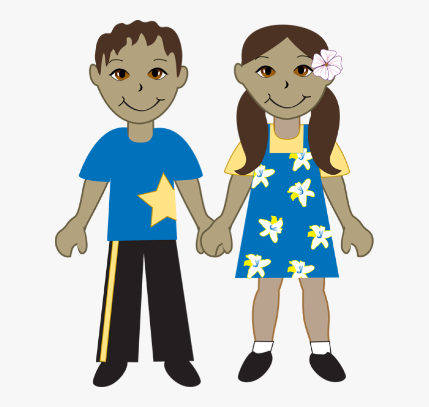 Transparent Hispanic Boy Clipart - Clip Art Girl And Boy, HD Png Download, Free Download