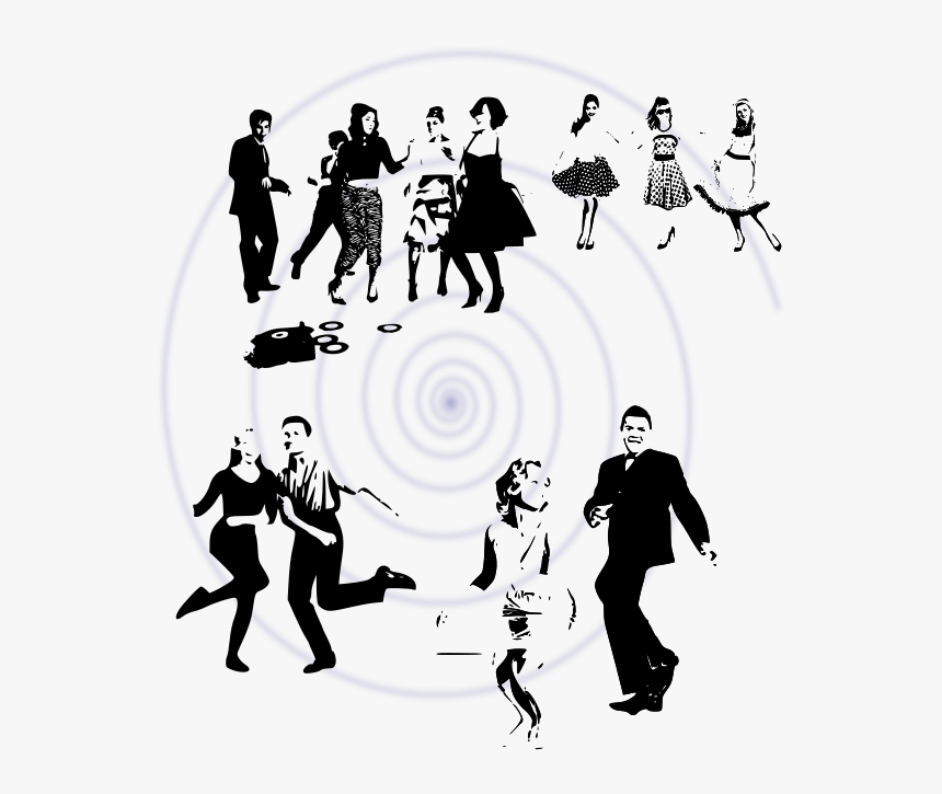 Twist - Clipart Anos 60 Png, Transparent Png, Free Download