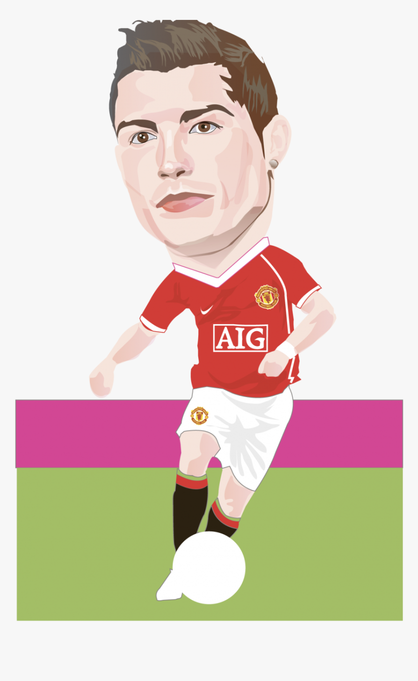 Cristiano Ronaldo Clipart Png - Cartoon, Transparent Png, Free Download