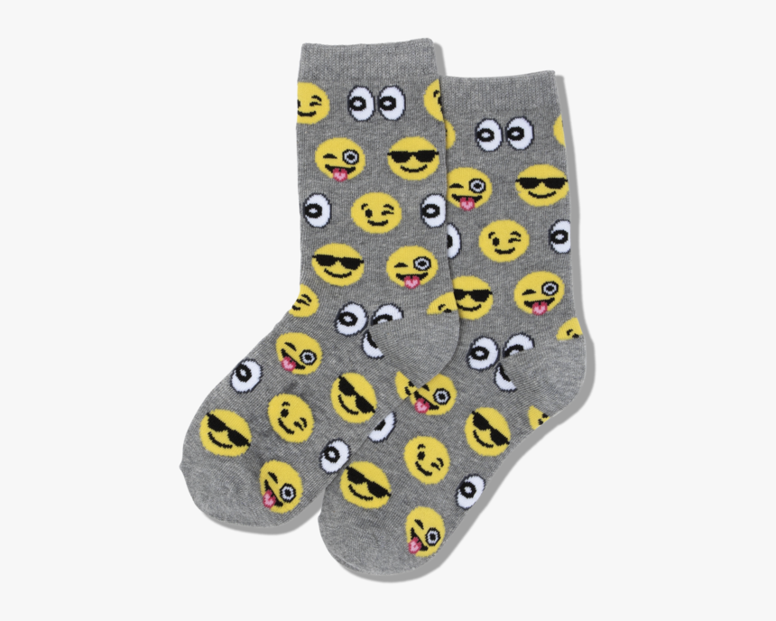 Kid"s Emoji Crew Socks"
 Class="slick Lazy Image Js - Sock, HD Png Download, Free Download